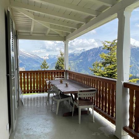 Charmant Appartement Au Vagabond Leysin Eksteriør billede